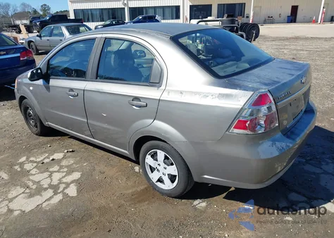 2007 Chevrolet Aveo Ls z USA, uszkodzony, nr VIN KL1TD56677B179430